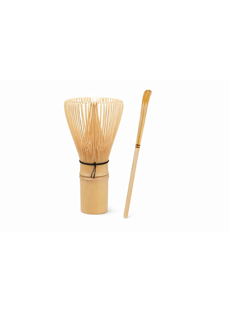 Bamboo Matcha Tea Set – Matcha Whisk & Scoop, Traditional Japanese Tools for Green Tea Preparation - Image 2